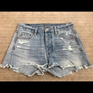 american eagle jean shorts